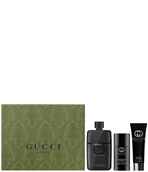 gucci guilty for men 90ml 3 piece set|gucci guilty gift set boots.